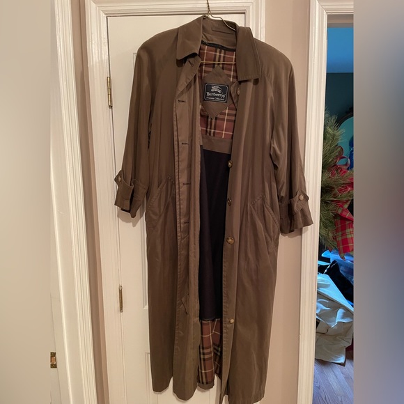 Burberry Brown Trench Coat - Picture 1 of 5